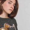 Wholesale Camisola Preta "Lantejoulas Reversiveis" Para Menina Roupas De Menina